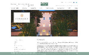 Il sito online di L'Andana Hotel