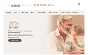 Il sito online di Babbi