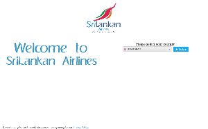 Il sito online di Srilankan Airlines