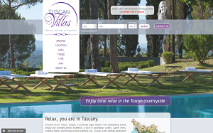 Il sito online di Tuscan Villas