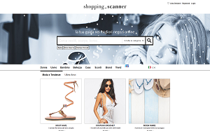 Il sito online di Shopping Scanner