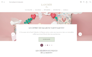 Il sito online di Laduree
