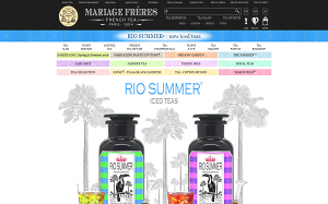 Visita lo shopping online di Mariage Freres