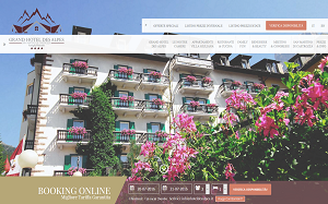 Il sito online di Grand Hotel Des Alpes
