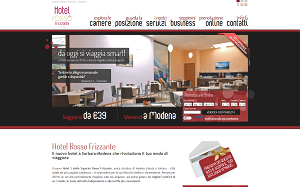 Il sito online di Hotel Rosso Frizzante