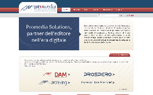 Il sito online di Promedia Solutions