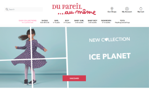 Il sito online di Du Pareil
