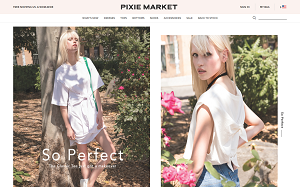 Il sito online di Pixie Market