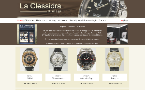 Il sito online di La Clessidra Orologi