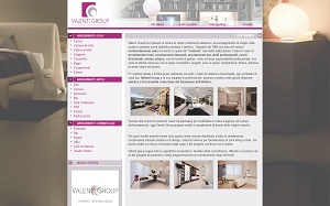 Il sito online di Valenti Group