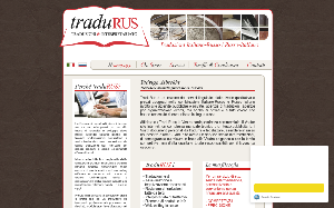 Il sito online di TraduRus