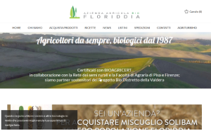 Il sito online di Azienda Floriddia