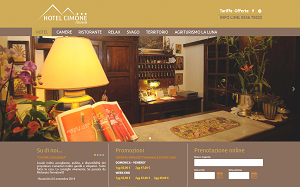 Il sito online di Hotel Cimone