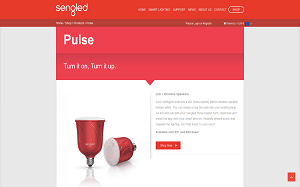 Il sito online di Sengled