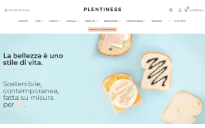 Il sito online di Plentiness