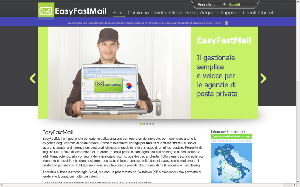 Il sito online di EasyFastMail
