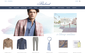 Il sito online di Belvest