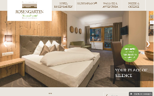 Il sito online di Hotel Rosengarten Nova Levante