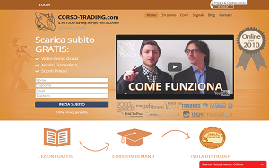 Il sito online di Corso Trading