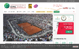 Il sito online di Tennis Internazionali d'Italia