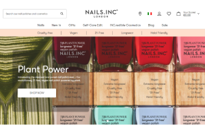 Il sito online di Nails inc
