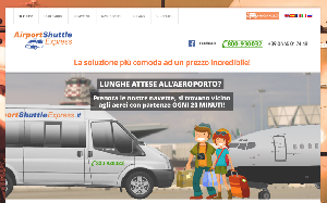 Il sito online di Airport Shuttle Express