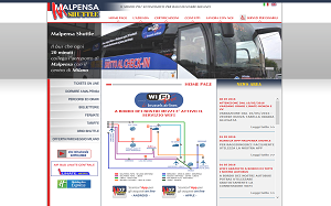 Il sito online di Malpensa Shuttle