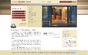 Il sito online di Hotel Major
