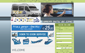 Il sito online di Sorrento Coast Shuttle
