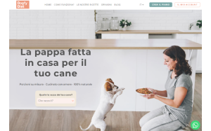 Il sito online di Dogfy Diet