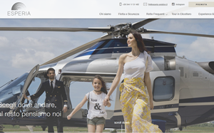 Il sito online di Esperia aviation