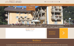 Il sito online di Residence Villa Avisio