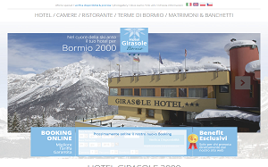 Il sito online di Hotel Girasole 2000 Bormio