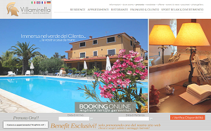 Il sito online di Villa Mirella Residence