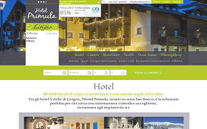 Il sito online di Hotel Primula Livigno