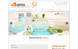 Il sito online di Alfera