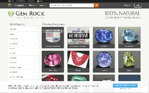 Il sito online di Gem Rock Auctions
