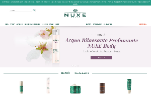 Il sito online di Nuxe