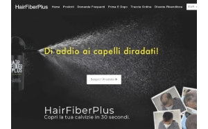 Il sito online di HairFiberPlus