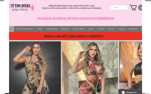 Il sito online di Fit For Divas
