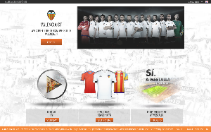 Il sito online di Valencia Calcio