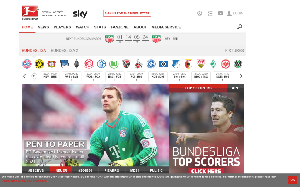 Il sito online di Bundesliga