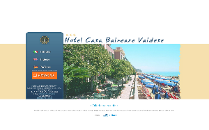 Il sito online di Hotel Casa Balneare Valdes