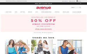 Visita lo shopping online di Avenue