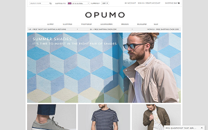 Visita lo shopping online di Opumo