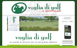 Il sito online di Voglia di Golf