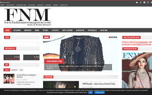 Il sito online di Fashion News Magazine