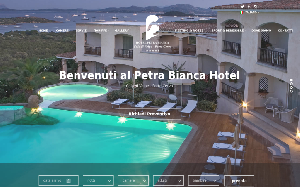 Il sito online di Hotel Petra Bianca
