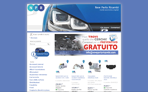 Visita lo shopping online di New Parts Ricambi