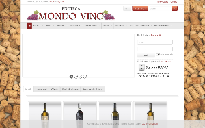 Il sito online di Mondo Vino Enoteca
